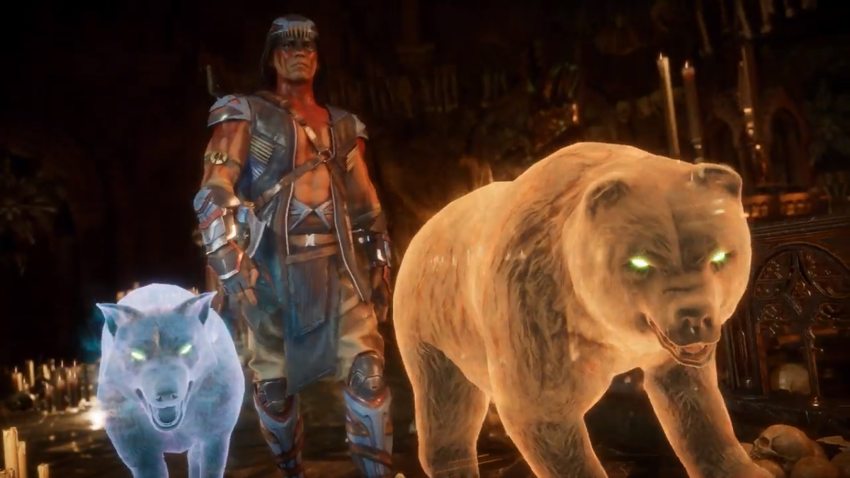 Mortal Kombat Nightwolf Gameplay Trailer Revealed At Evo