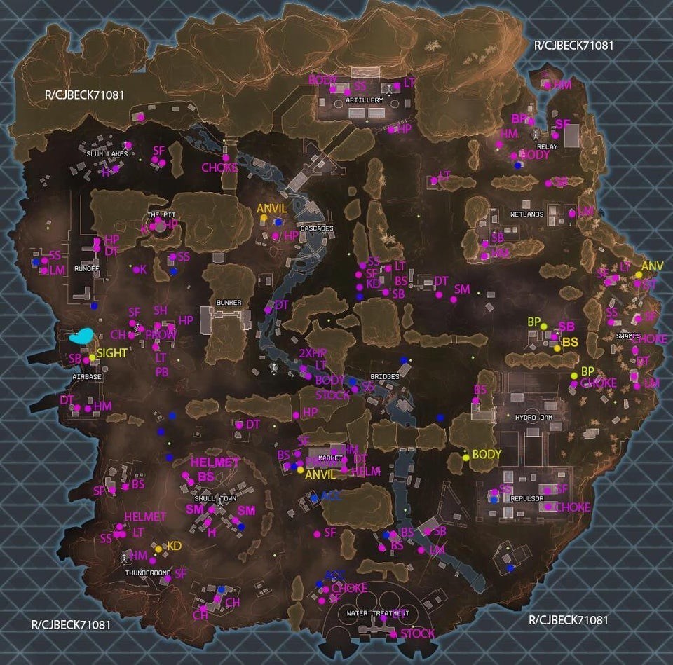 Apex legends край света карта