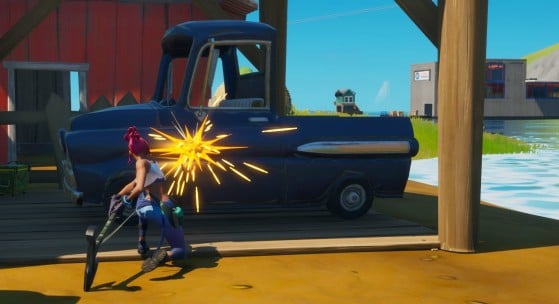 Even today, cars are onlydecor elements - Fortnite