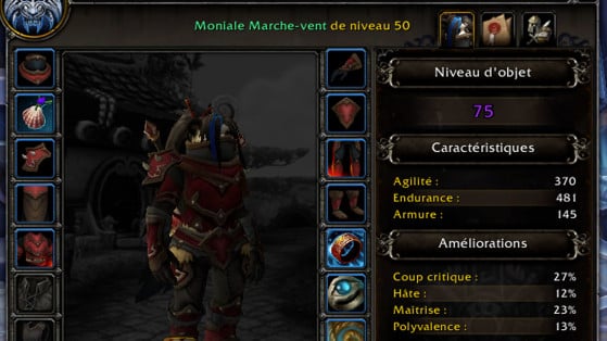 A level 340 item in Battle for Azeroth is now a Level 75 item in Shadowlands! - World of Warcraft