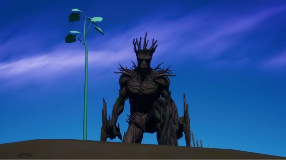 Fortnite: Plant a Seed on a Heart Shaped Island, Groot Awakening Challenge