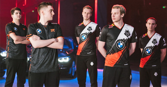 Rivals on the Rift, Fnatic and G2 have at least one thing in common: both teams are sponsored by BMW under the 'United in Rivalry' slogan. // Photo credit: BMW Group - League of Legends