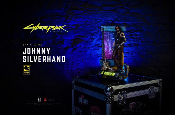 Cyberpunk 2077 official Johnny Silverhand statue on sale at $849