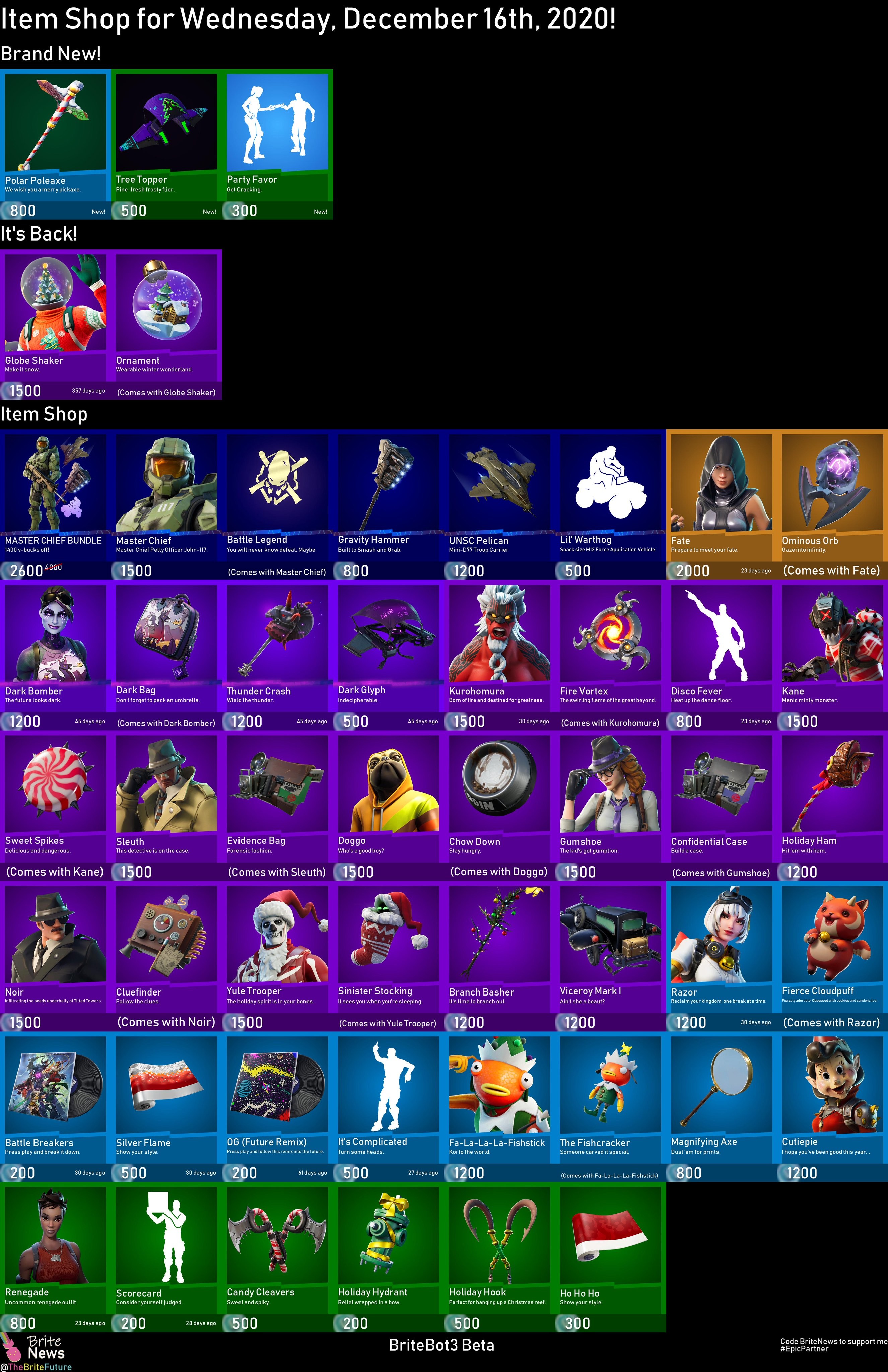 What's in the Fortnite Item Shop today? Globe Shaker is back on ...
