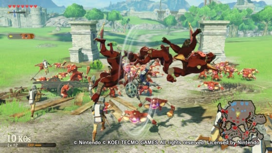 How to assign allies in battle in Hyrule Warriors: Age of Calamity