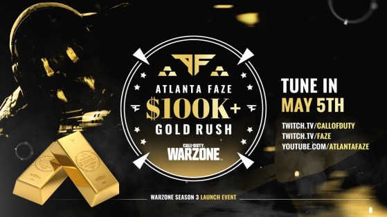 Who won the $100K Atlanta FaZe Gold Rush Warzone tournament?