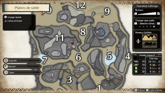 Monster Hunter Rise: Sandy Plains Relic Records and Old Messages Locations - Monster Hunter Rise