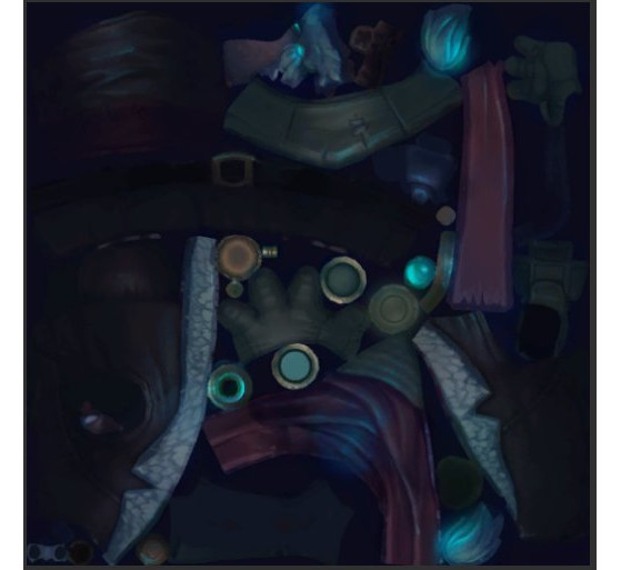 Unidentified Asset (Blue) - League of Legends