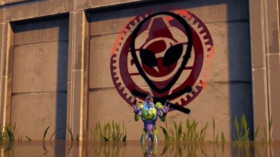 Fortnite Season 7 Challenge: Search for a graffiti-covered wall at Hydro 16 or near Catty Corner