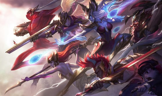 The latest skins from SKT - League of Legends