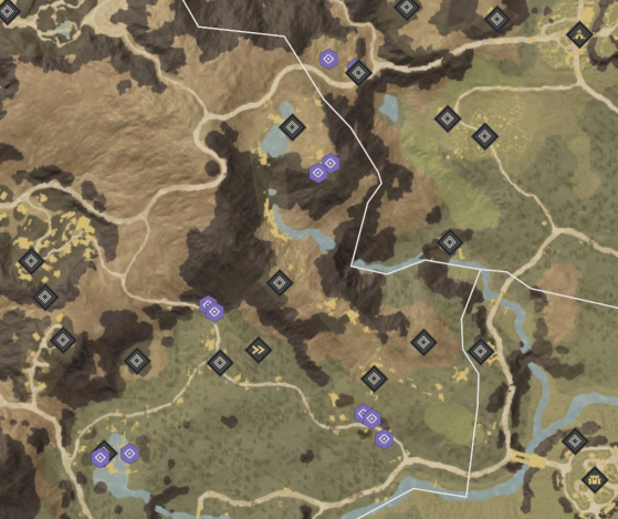 Soulspire Locations in Monarch's Bluffs. - New World