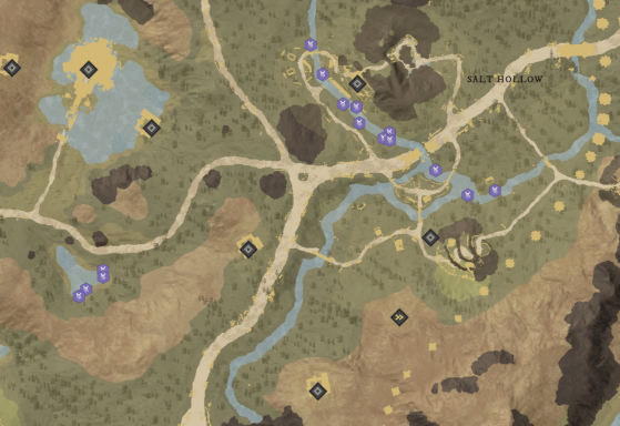 Rivercress Locations in Everfall - New World