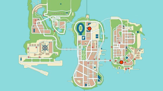 GTA 3 - Definitive Edition: All Weapon Locations