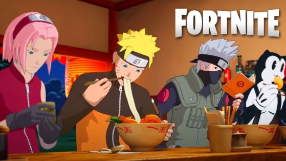 Fortnite x Naruto: the new skins confirmed by a pub in Japan