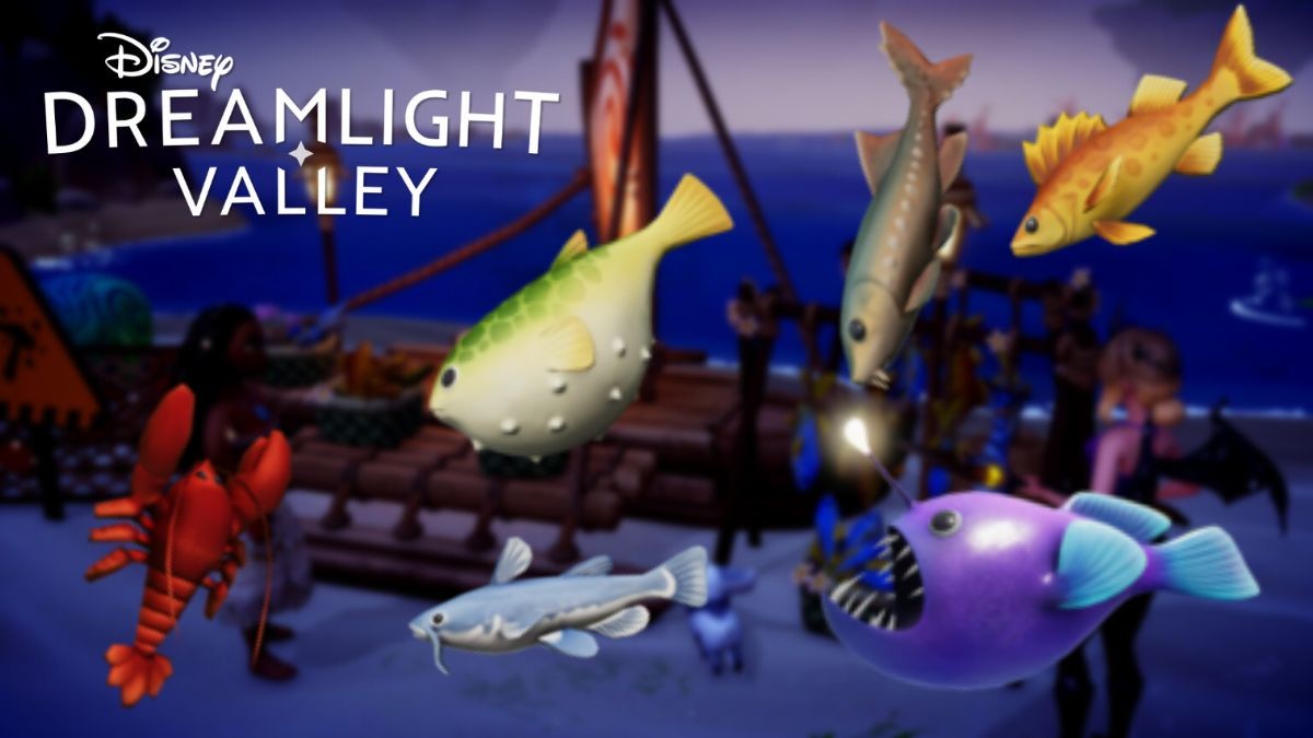 Disney Dreamlight Valley Fugu, Walleye... How to catch the rarest fish? Millenium