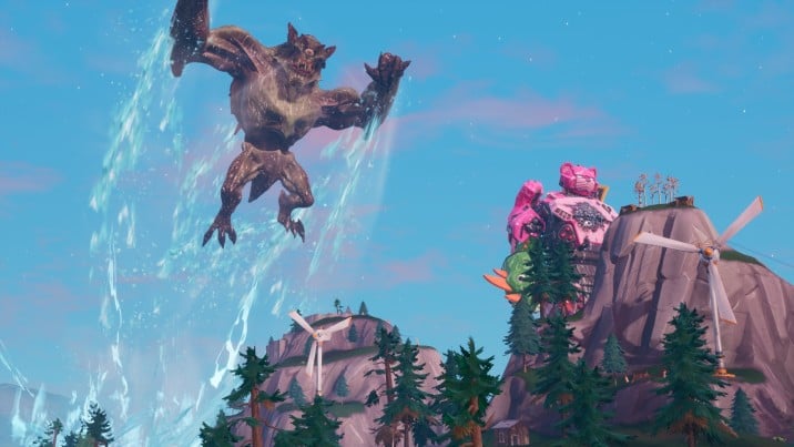 Fortnite: event, robot, monster, end of season 9 - Millenium