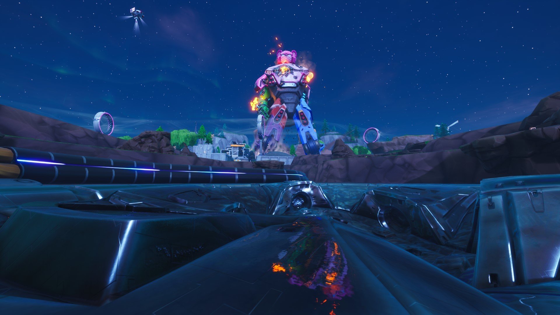 Fortnite: Event, Robot, Monster, End Of Season 9 - Millenium