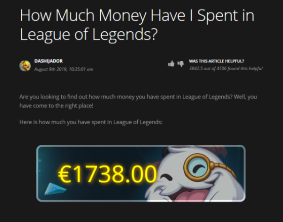 How to check how much money you've spent in League of Legends - Dexerto