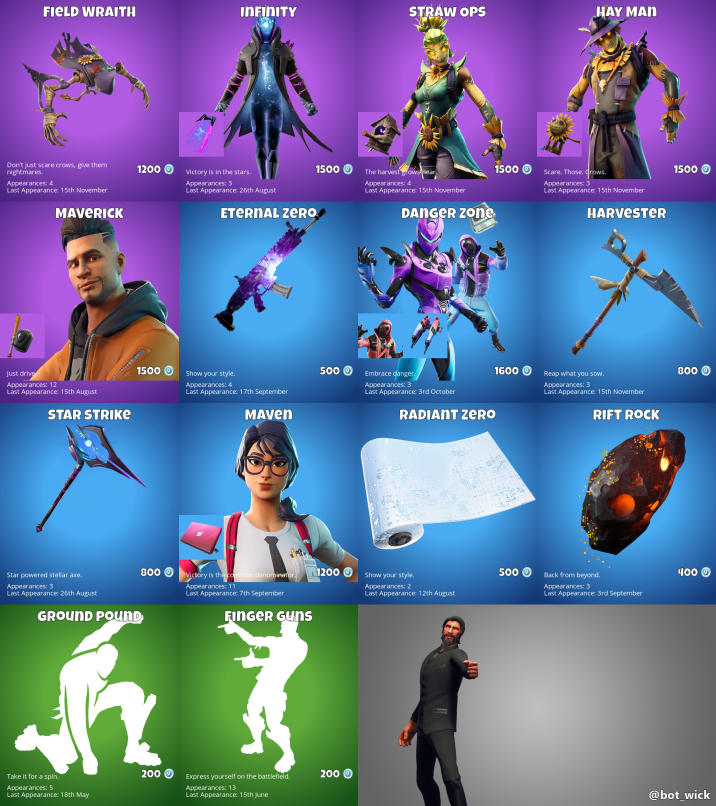 What's on offer in the Fortnite Item Shop for October 4? - Millenium