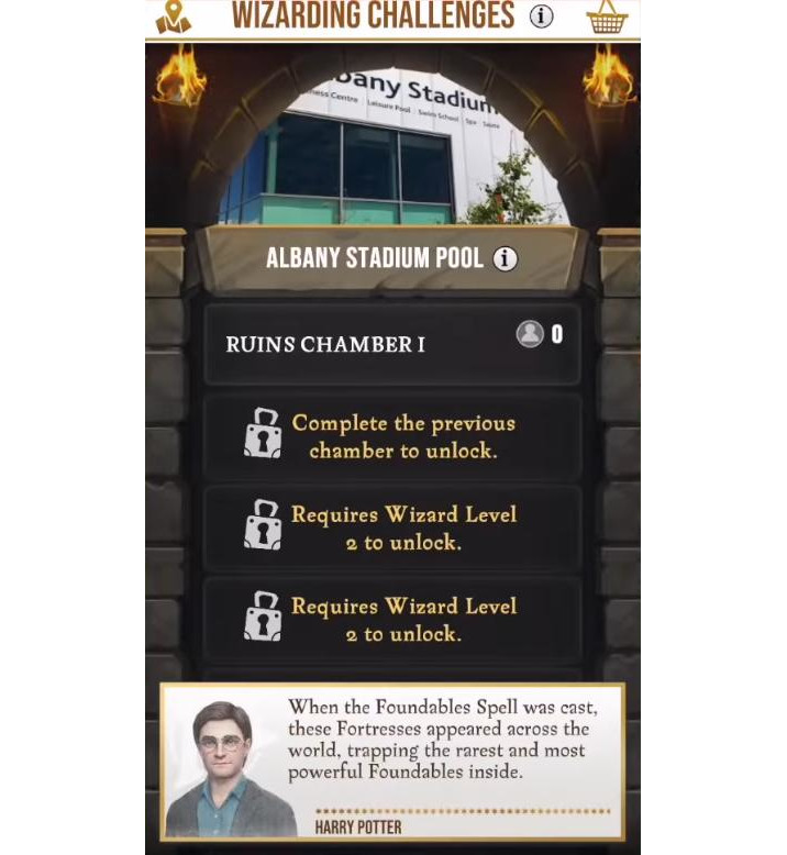 Harry Potter Wizards Unite Fortresses, Runestones & Challenges Millenium