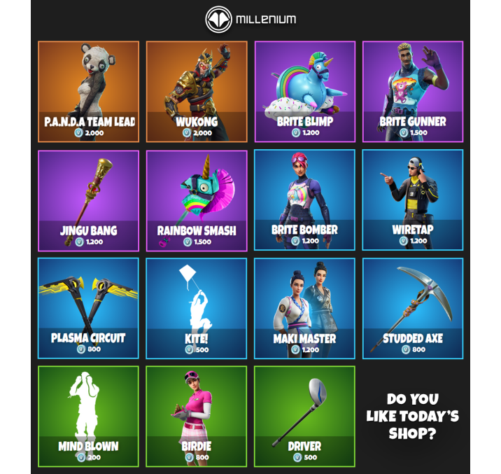 What is in the Fortnite Item Shop today? Wiretap appears on April 14 ...