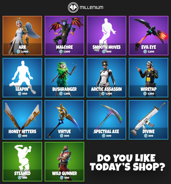 What's In The Fortnite Item Shop Today - October 19, 2021