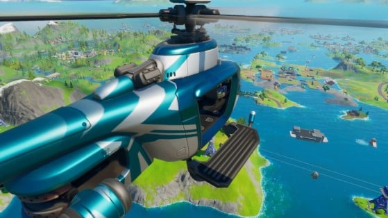 Fortnite: Choppa Helicopters in Arena during Season 3