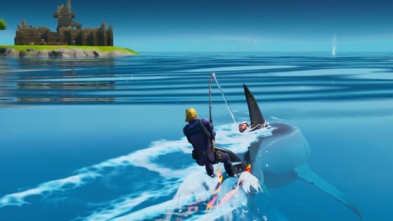 Fortnite Aquaman Challenges: How to use a Fishing Pole to ride