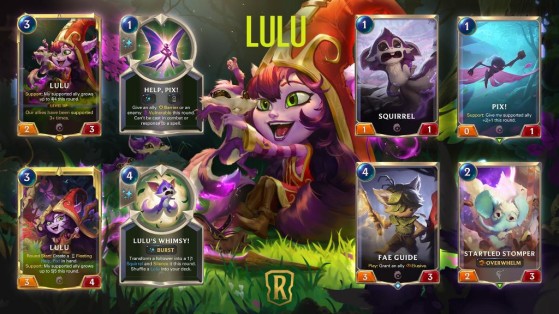 Legends of - LoR: Call of the Mountain, Targon champion Lulu - Millenium