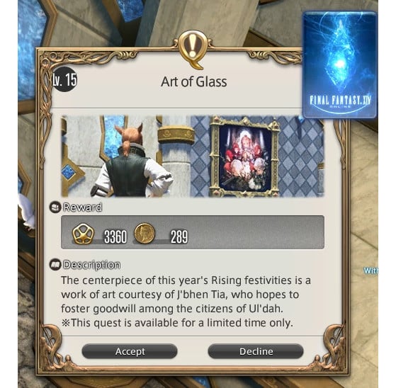 FFXIV The Rising 2020 Art of Glass - Final Fantasy XIV