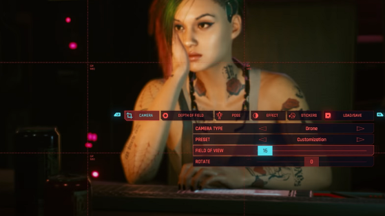 An extensive zoom - Cyberpunk 2077