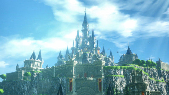 Hyrule Castle in Hyrule Warriors: Age of Calamity - Millenium