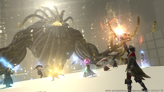 FFXIV 5.5 Nier Automata Alliance Raid Part 3 - Final Fantasy XIV