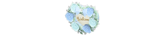 Nuptial Doorplate - Blue - Animal Crossing: New Horizons