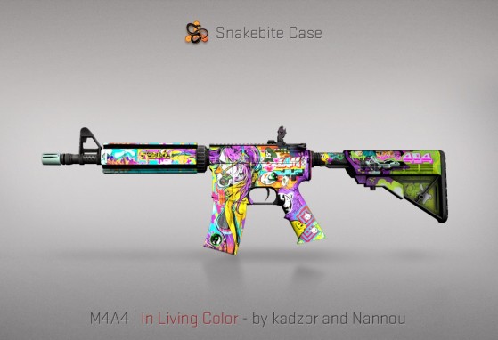 M4A4 In Living Color - CS:GO