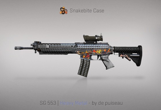 SG 553 Heavy Metal - CS:GO