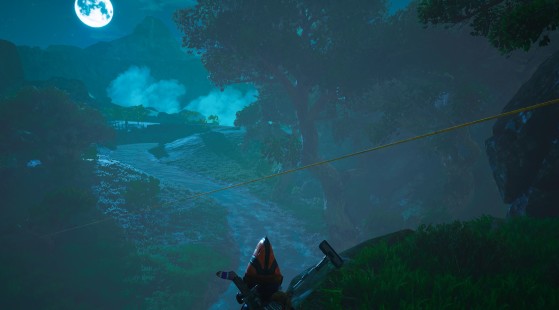 A zip line to use - Biomutant