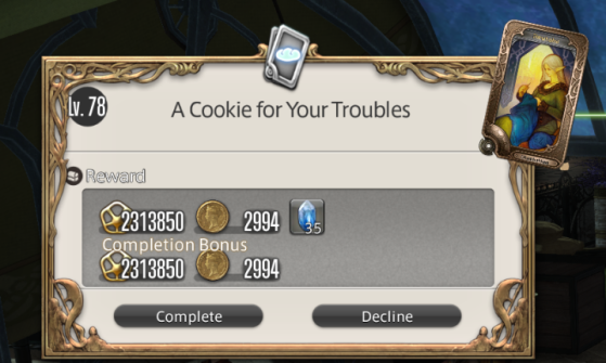 FFXIV Gil Farming Coffee Cookies - Final Fantasy XIV