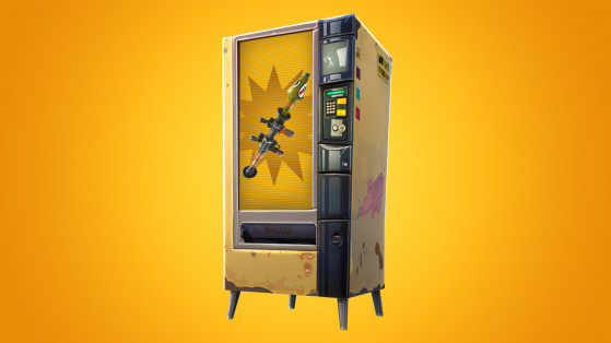 Fortnite: Search a chest, a vending machine, a campfire in a single match
