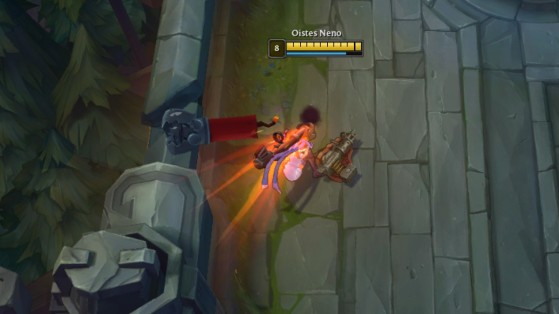 The glitch affects all champions with these types of abilities - League of Legends