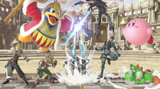 Smash ultimate online co deals op with friends