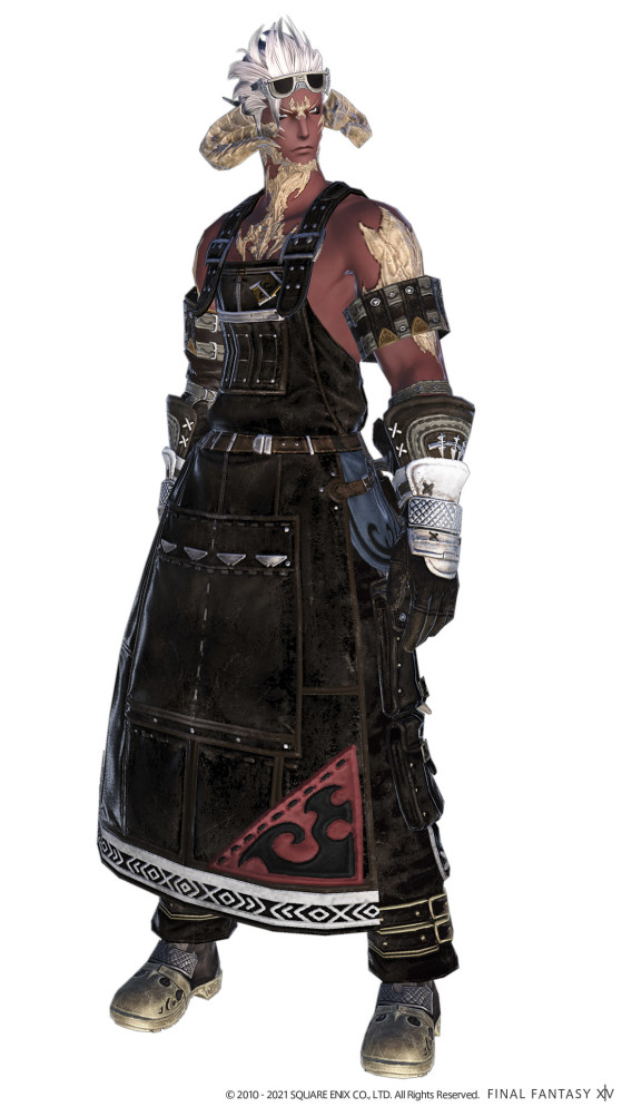 FFXIV Endwalker Blacksmith Armor Visual - Final Fantasy XIV