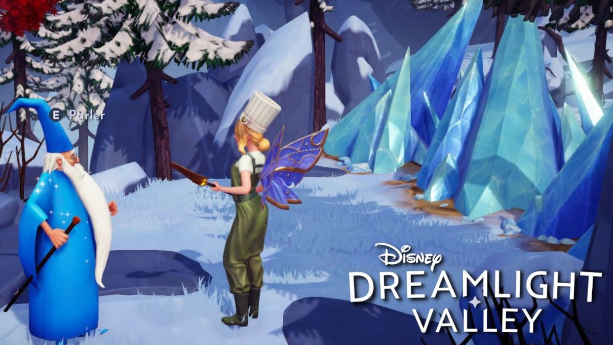 Frozen Heights Disney Dreamlight Valley Snow, Pillar, Asparagus