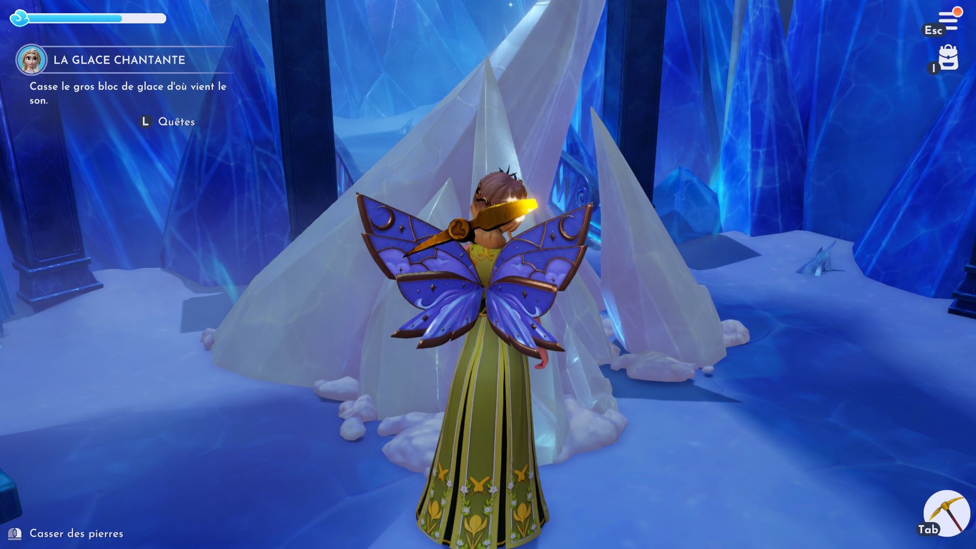 Frozen Heights Disney Dreamlight Valley Snow, Pillar, Asparagus