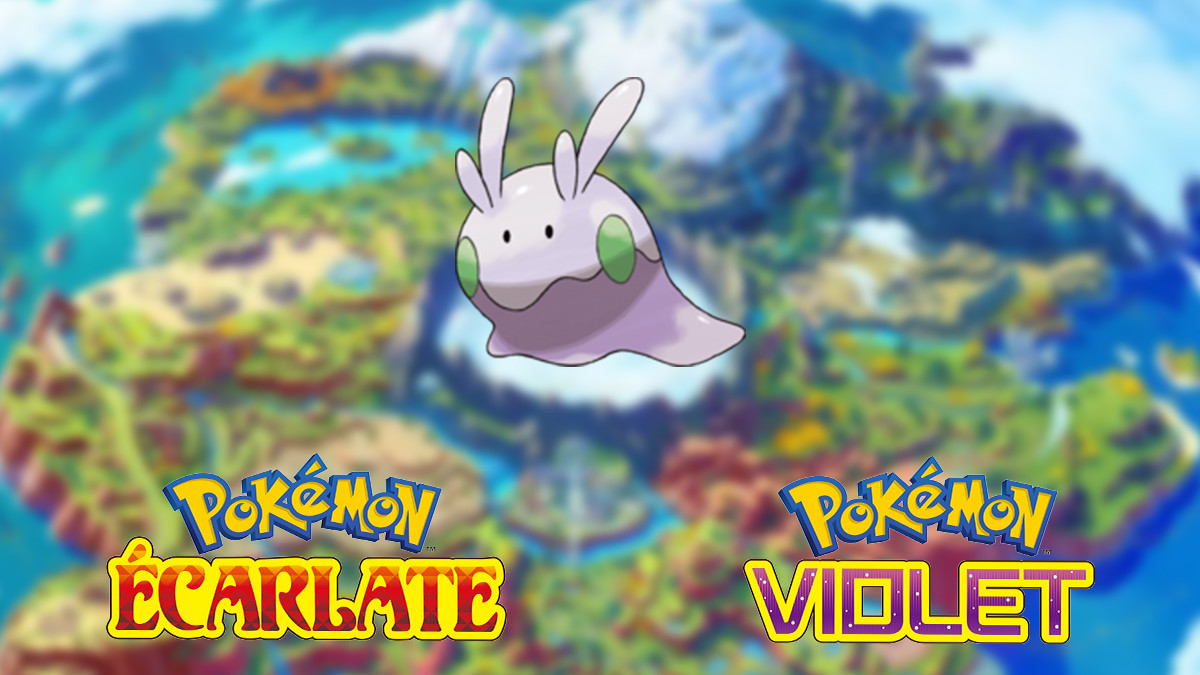 Goomy pok mon scarlet violet how to evolve it into sliggoo and goodra