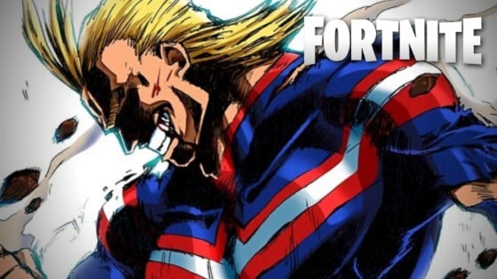 Fortnite x My Hero Academia: this key manga hero has a 99% chance of getting his skin this week