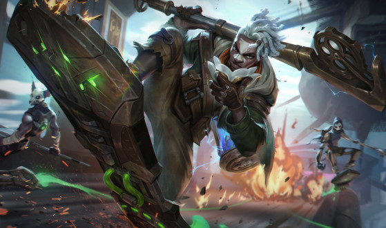 Ekko Flying Fire - League of Legends