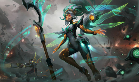 Janna Cyber Halo - League of Legends