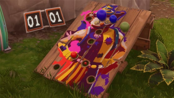 Fortnite: Get a score of 10 or more on a Carnival Clown Board