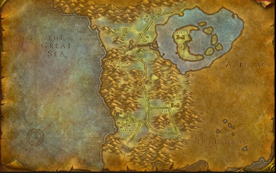 Location of Shadowfang Keep - World of Warcraft: Classic